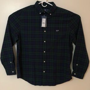 Vineyard Vines Palmer Hill Plaid Button down